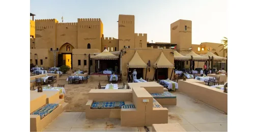 Ужин в Sahara Fortress Camp 2