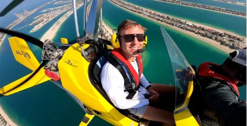 Полет на гирокоптере 2