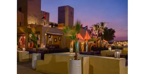 Ужин в Sahara Fortress Camp 4