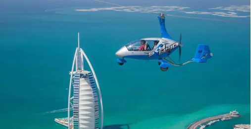 Полет на гирокоптере 3